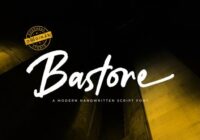 Bastore Font - Featured Image