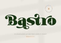 Bastro Font - Featured Image