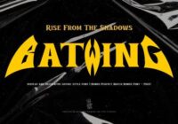 Bat Wing Font - Featured Image