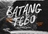 Batang Tebo Font - Featured Image