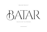 Batar Font - Featured Image