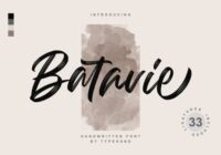 Batavie Font - Featured Image