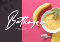 Bathagor Font - Featured Image