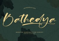 Bathedya Font - Featured Image