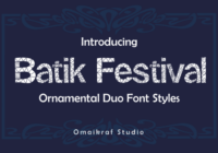 Batik Festival Font - Featured Image