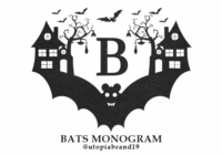 Bats Monogram Font - Featured Image