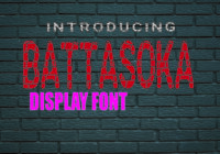 BattaSoka Font - Featured Image