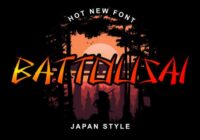Battousai Font - Featured Image