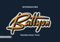 Battyon Font - Featured Image