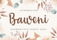 Baweni Font - Featured Image