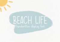 Beach Life Font - Featured Image