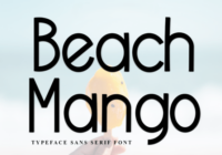 Beach Mango Font - Featured Image