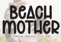 Beach Mother Font - Featured Image