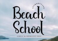 Beach School Font - Featured Image