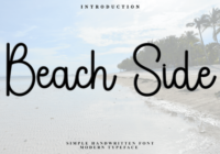 Beach Side Font - Featured Image