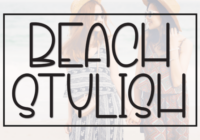 Beach Stylish Font - Featured Image