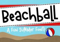 Beachball Font - Featured Image
