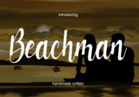 Beachman Font - Featured Image