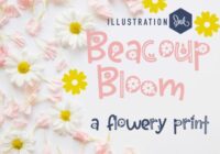 Beacoup Bloom Font - Featured Image