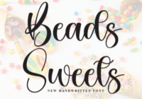 Beads Sweets Font - Featured Image