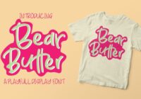 Bear Butter Font - Featured Image
