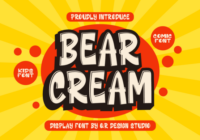 Bear Cream Font - Featured Image
