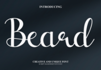 Beard Font - Featured Image