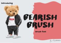 Bearish Brush Font - Featured Image