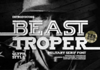 Beast Troper Font - Featured Image