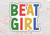 Beat Girl Font - Featured Image
