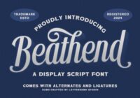 Beathend Font - Featured Image