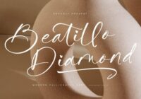 Beatillo Diamond Font - Featured Image