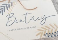 Beatney Font - Featured Image