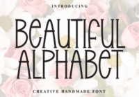 Beautiful Alphabet Font - Featured Image