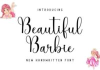 Beautiful Barbie Font - Featured Image