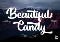 Beautiful Candy Font - Featured Image