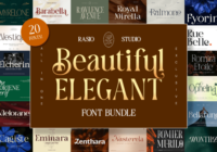 Beautiful Elegant Font - Featured Image