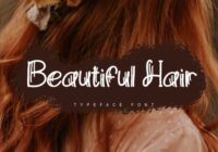 Beautiful Hair Font - Featured Image