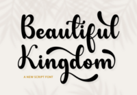 Beautiful Kingdom Font - Featured Image