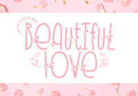 Beautiful Love Font - Featured Image