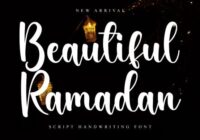 Beautiful Ramadan Font - Featured Image