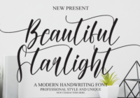 Beautiful Starlight Font - Featured Image