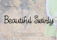 Beautiful Swirly Font - Featured Image