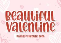 Beautiful Valentine Font - Featured Image