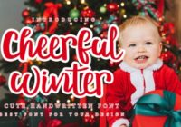 Beautiful Winter Font - Featured Image