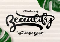 Beautify Script Font - Featured Image