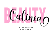 Beauty Calinea Font - Featured Image