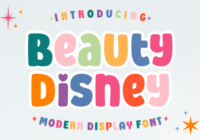 Beauty Disney Font - Featured Image