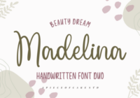 Beauty Dream Madelina Font - Featured Image