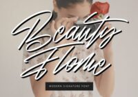 Beauty Flome Font - Featured Image